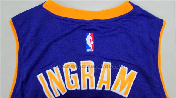 Maglia Los Angeles Lakers Brandon Ingram #14 Viola